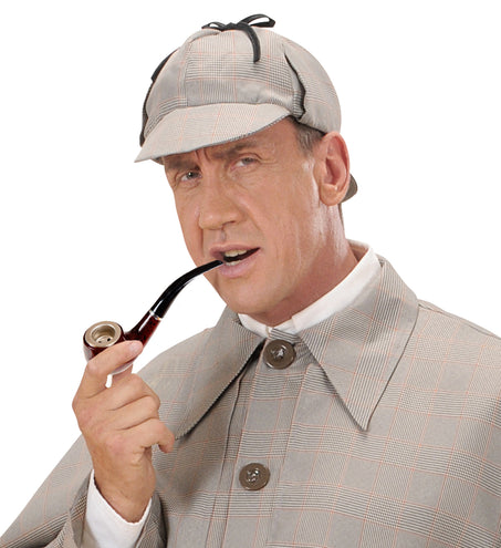 e-carnavalskleding-SYK Pijp Sherlock Holmes deluxe
