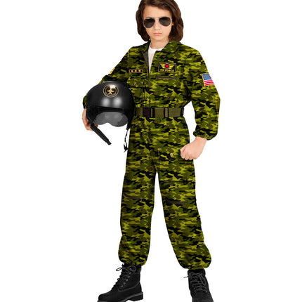e-carnavalskleding-SYK Piloot straaljager kind Nick