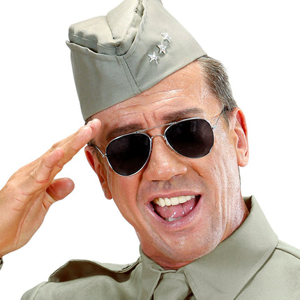 e-carnavalskleding-SYK Piloten bril aviator
