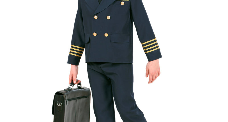 e-carnavalskleding-SYK Pilotenpak kind Job