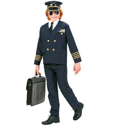 e-carnavalskleding-SYK Pilotenpak kind Job