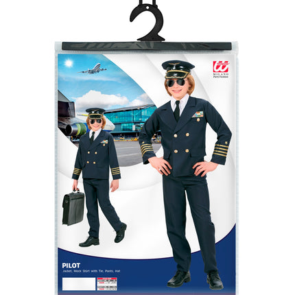 e-carnavalskleding-SYK Pilotenpak kind Job