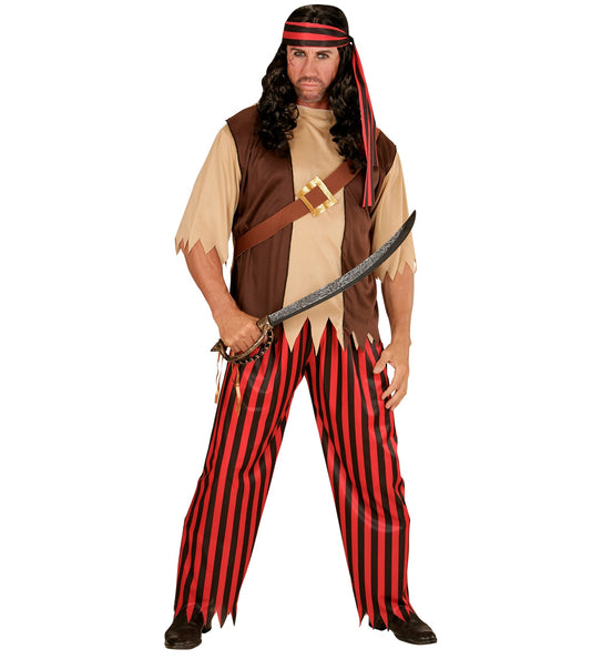 e-carnavalskleding-SYK Piraat  kostuum Johnny
