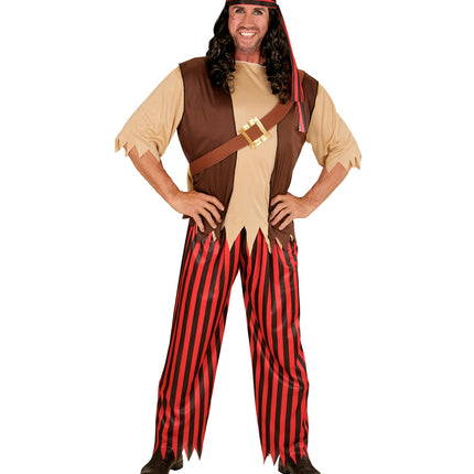 e-carnavalskleding-SYK Piraat  kostuum Johnny