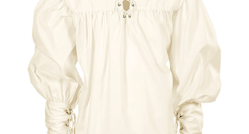 e-carnavalskleding-SYK Piraten blouse in creme