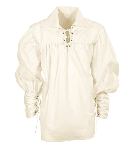 e-carnavalskleding-SYK Piraten blouse in creme
