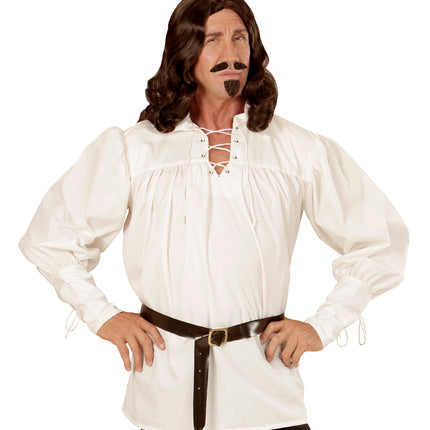 e-carnavalskleding-SYK Piraten blouse in creme