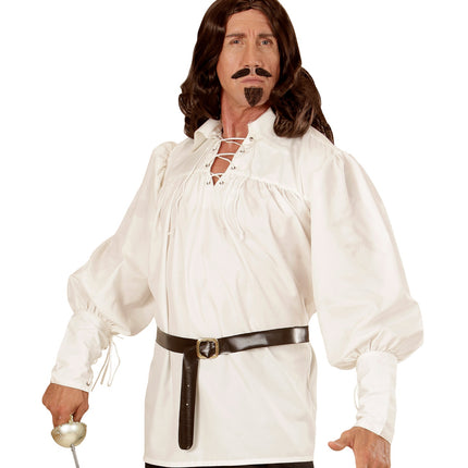 e-carnavalskleding-SYK Piraten blouse in creme