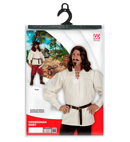 e-carnavalskleding-SYK Piraten blouse in creme
