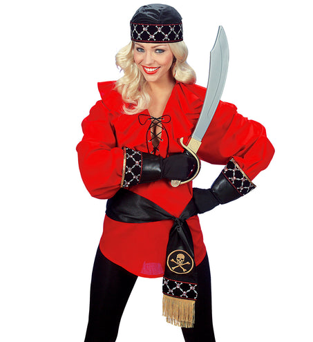 e-carnavalskleding-SYK Piraten handschoenen lederlook