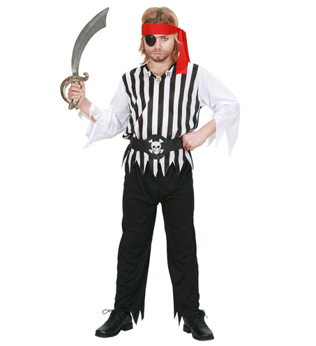 e-carnavalskleding-SYK Piraten jongen Kees voor kinderen.