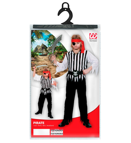 e-carnavalskleding-SYK Piraten jongen Kees voor kinderen.