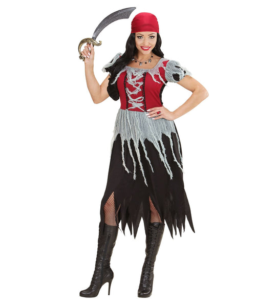 e-carnavalskleding-SYK Piraten jurk goedkoop dames