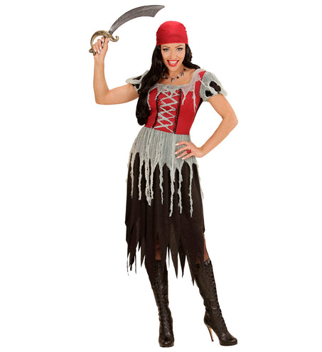 e-carnavalskleding-SYK Piraten jurk goedkoop dames