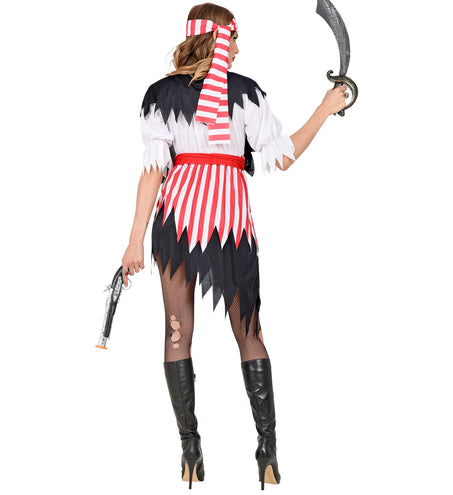 e-carnavalskleding-SYK Piraten jurkje dames Sea