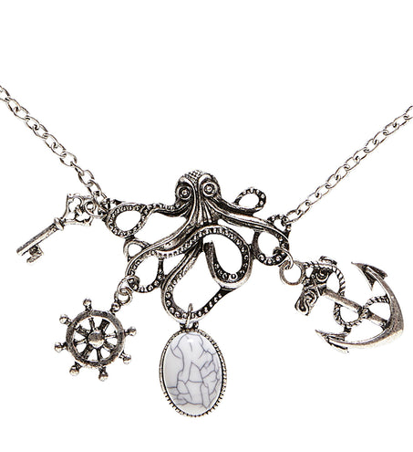 e-carnavalskleding-SYK Piraten ketting Octopus