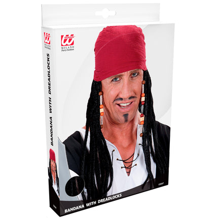 e-carnavalskleding-SYK Piraten pruik Pirates of Caribbean