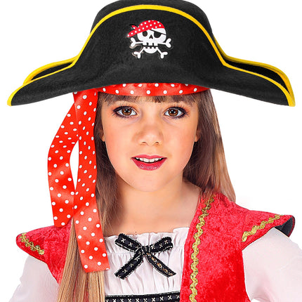 e-carnavalskleding-SYK Piratenhoed kind
