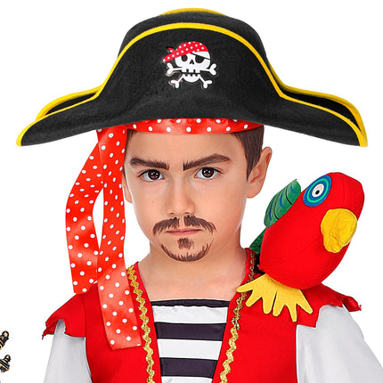 e-carnavalskleding-SYK Piratenhoed kind