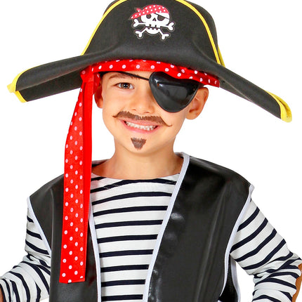 e-carnavalskleding-SYK Piratenhoed kind