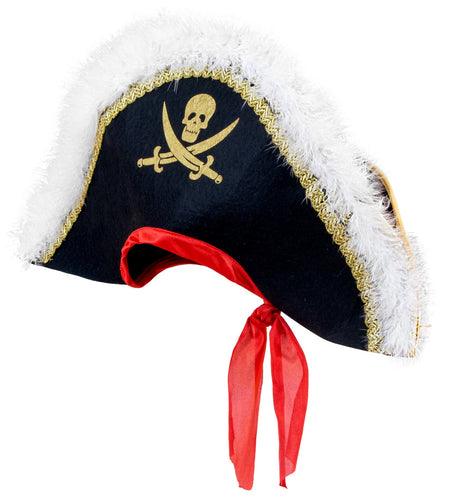 e-carnavalskleding-SYK Piratenhoed met hoofdband