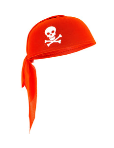 e-carnavalskleding-SYK Piratenhoed rood vilt