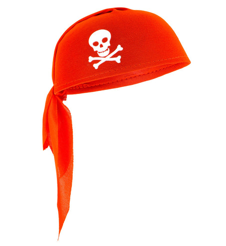 e-carnavalskleding-SYK Piratenhoed rood vilt
