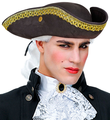 e-carnavalskleding-SYK Piratenhoed suede