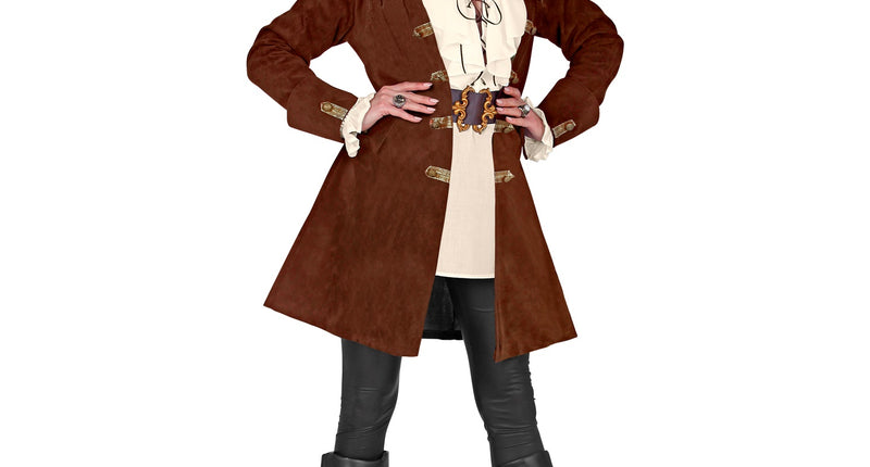 e-carnavalskleding-SYK Piratenjas suede dames Kelly