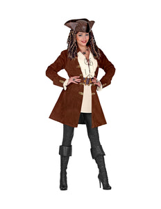 e-carnavalskleding-SYK Piratenjas suede dames Kelly