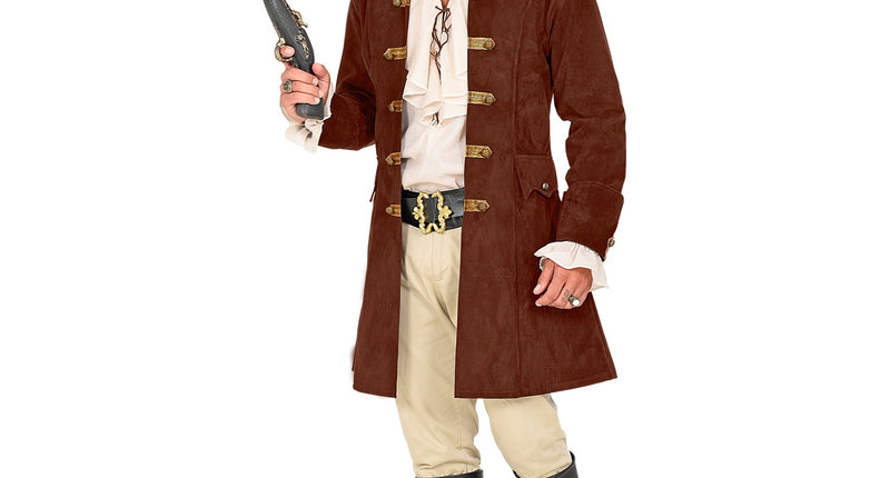 e-carnavalskleding-SYK Piratenjas suede heren Bram