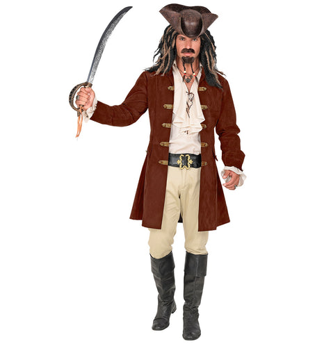 e-carnavalskleding-SYK Piratenjas suede heren Bram
