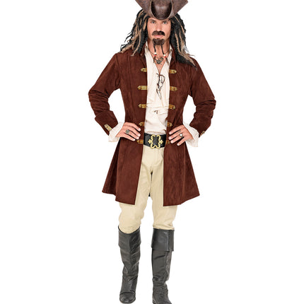 e-carnavalskleding-SYK Piratenjas suede heren Bram