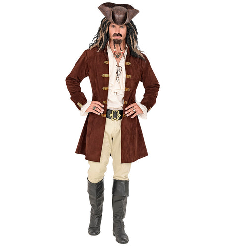 e-carnavalskleding-SYK Piratenjas suede heren Bram
