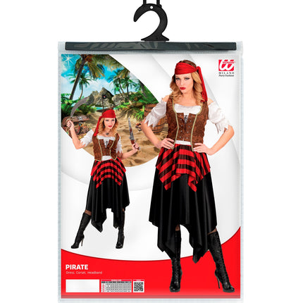 e-carnavalskleding-SYK Piratenjurk Valerie