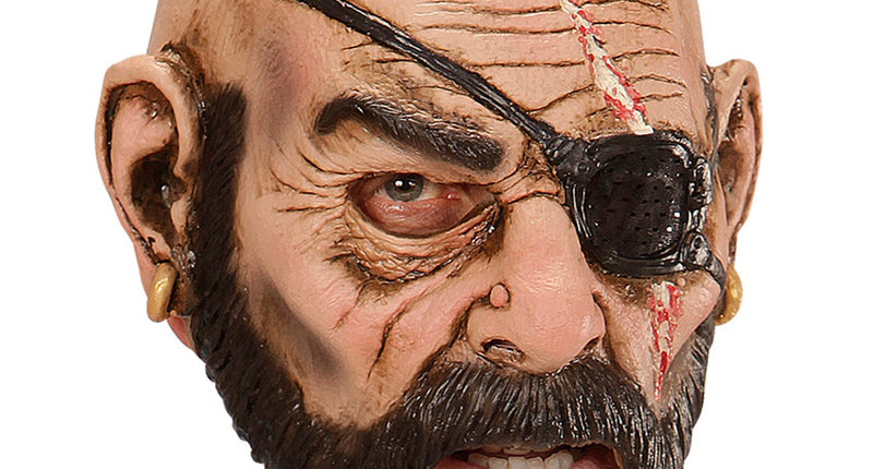 e-carnavalskleding-SYK Piratenmasker Captain