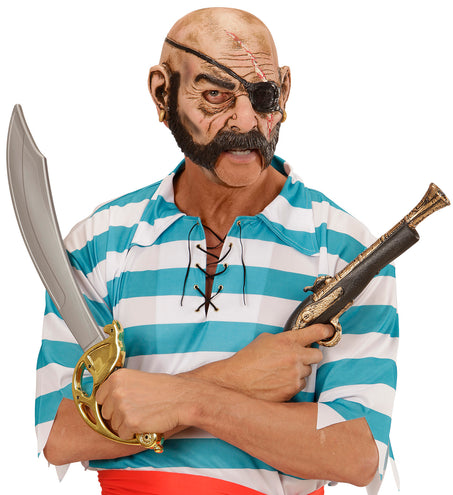 e-carnavalskleding-SYK Piratenmasker Captain