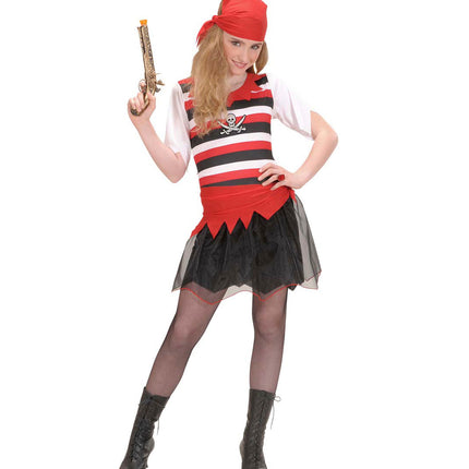 e-carnavalskleding-SYK Piratenpak Manon kinderen