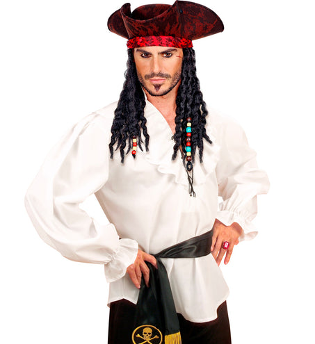 e-carnavalskleding-SYK Piratenshirt wit Peter