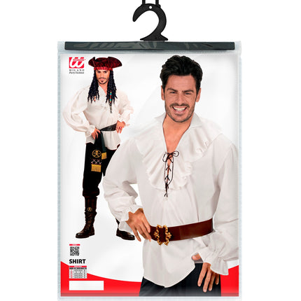 e-carnavalskleding-SYK Piratenshirt wit Peter