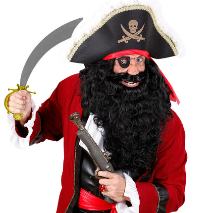 e-carnavalskleding-SYK Piratenzwaard met ooglapje