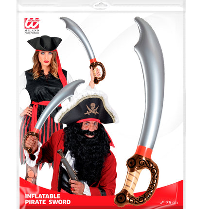 e-carnavalskleding-SYK Piratenzwaard opblaasbaar 75cm
