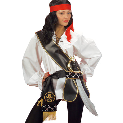e-carnavalskleding-SYK Piratenzwaard schede lederlook