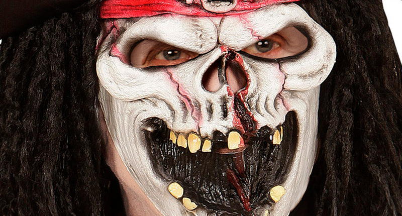 e-carnavalskleding-SYK Pirates of the caribbean masker kind