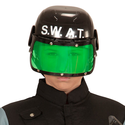 e-carnavalskleding-SYK Plastic S.W.A.T. Helm