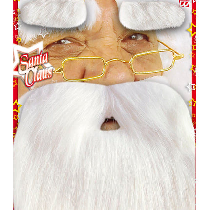 e-carnavalskleding-SYK Pluche kerstman baardset