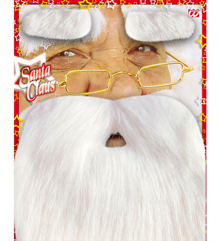 e-carnavalskleding-SYK Pluche kerstman baardset
