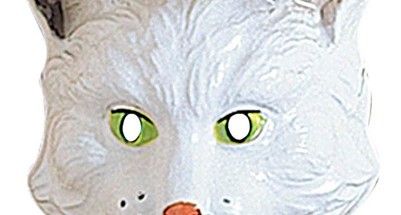 e-carnavalskleding-SYK Poes masker kind plastic