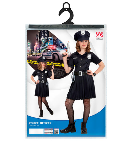 e-carnavalskleding-SYK Politie jurkje meisjes
