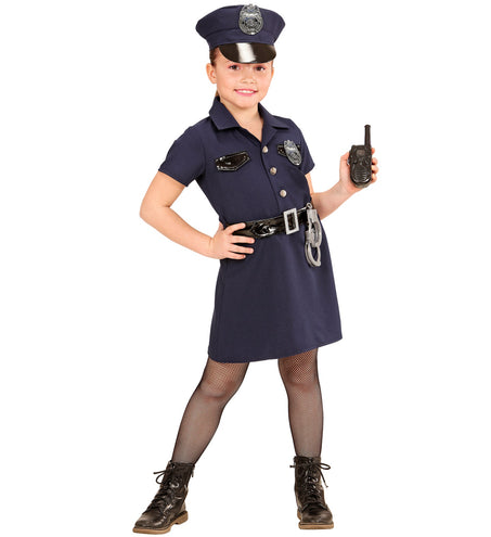 e-carnavalskleding-SYK Politie jurkjes voor meisjes